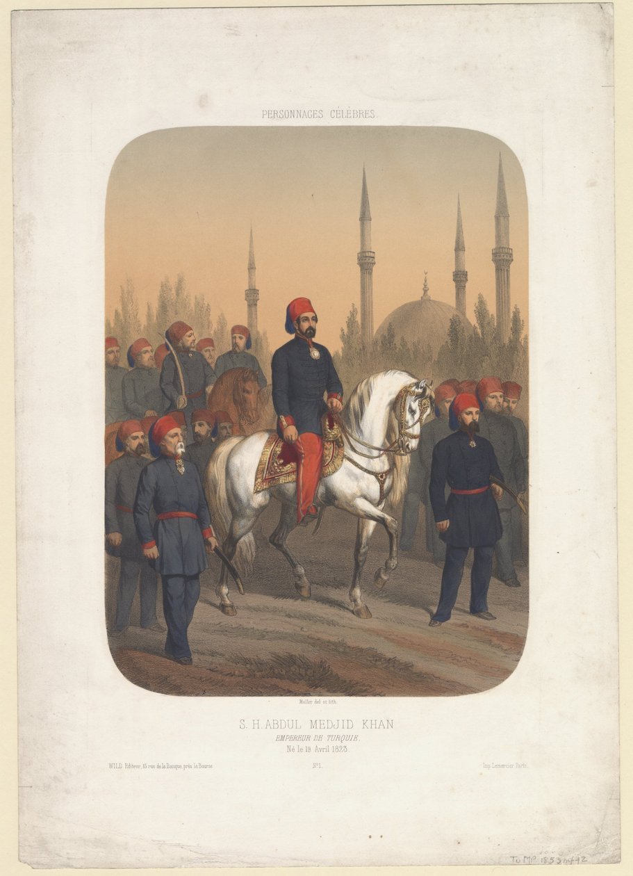 Sultán Abdülmecid I 1823-1861, 1845 de Unbekannt
