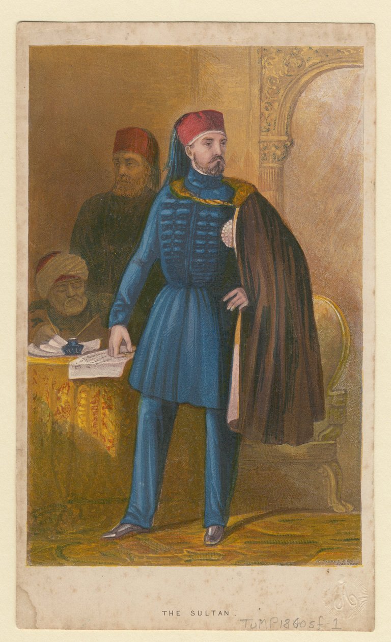 Sultán Abdülmecid I 1823-1861, 1850 de Unbekannt
