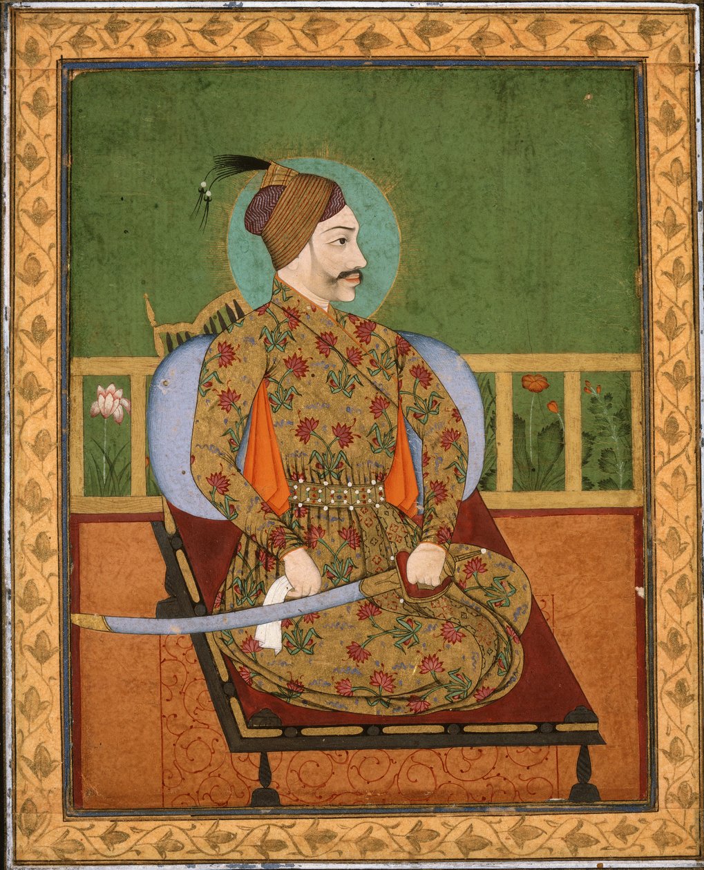 Sultán Abdullah Qutubshah de Golconda, c1640 de Unbekannt