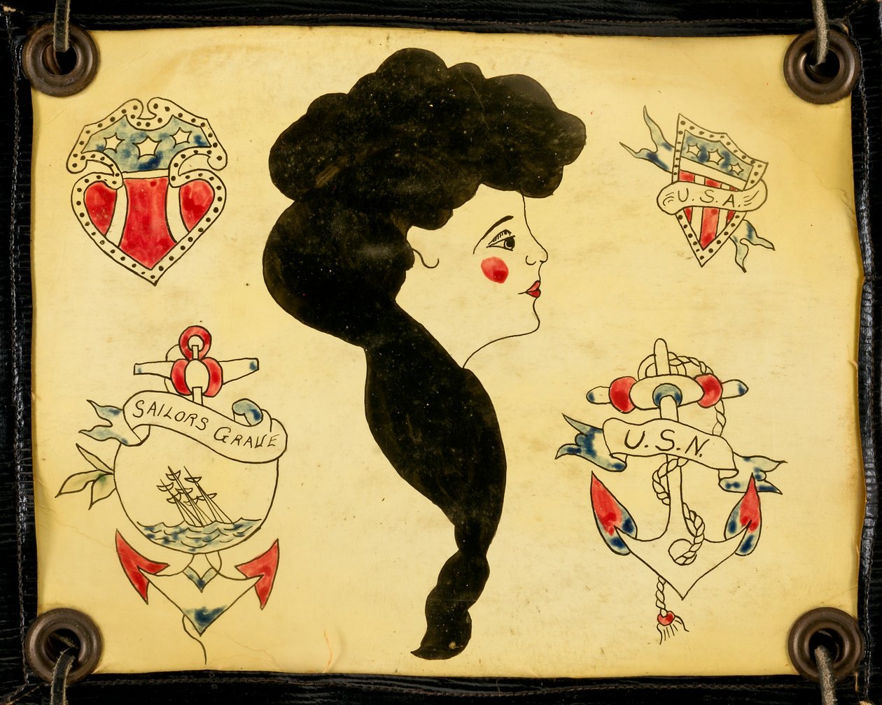 Diseño de tatuaje, siglo XX de Unbekannt