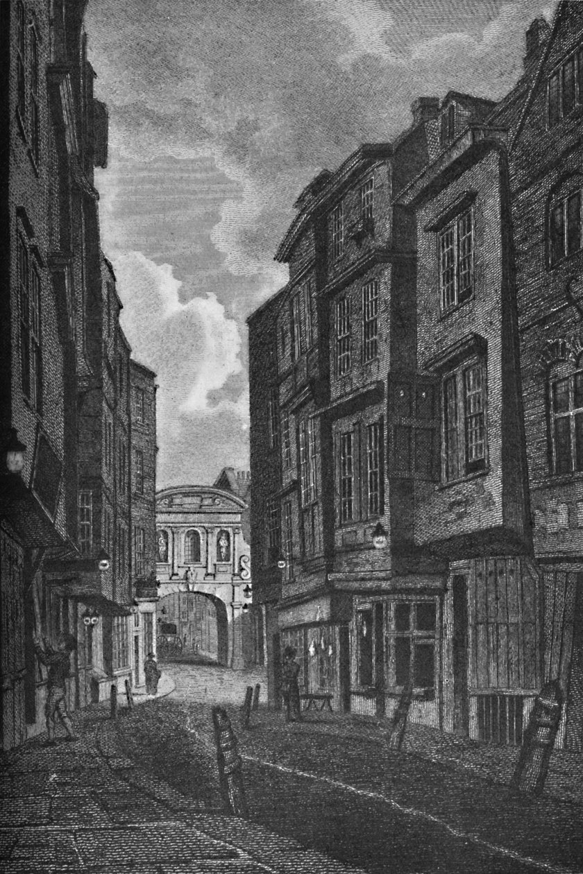 Temple Bar desde Butcher Row, 1907 de Unbekannt