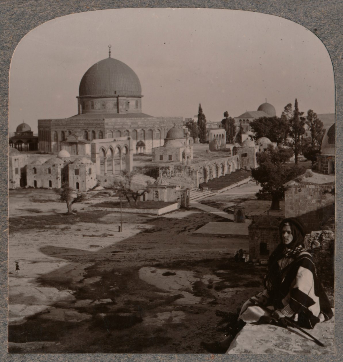 Recinto del templo, Jerusalén, c1900 de Unbekannt