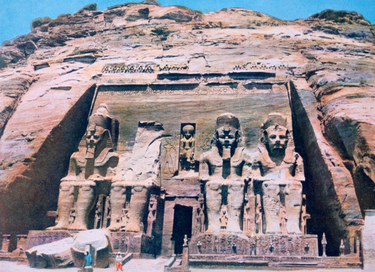 Templo de Abu Simbel, Egipto, siglo XX de Unbekannt