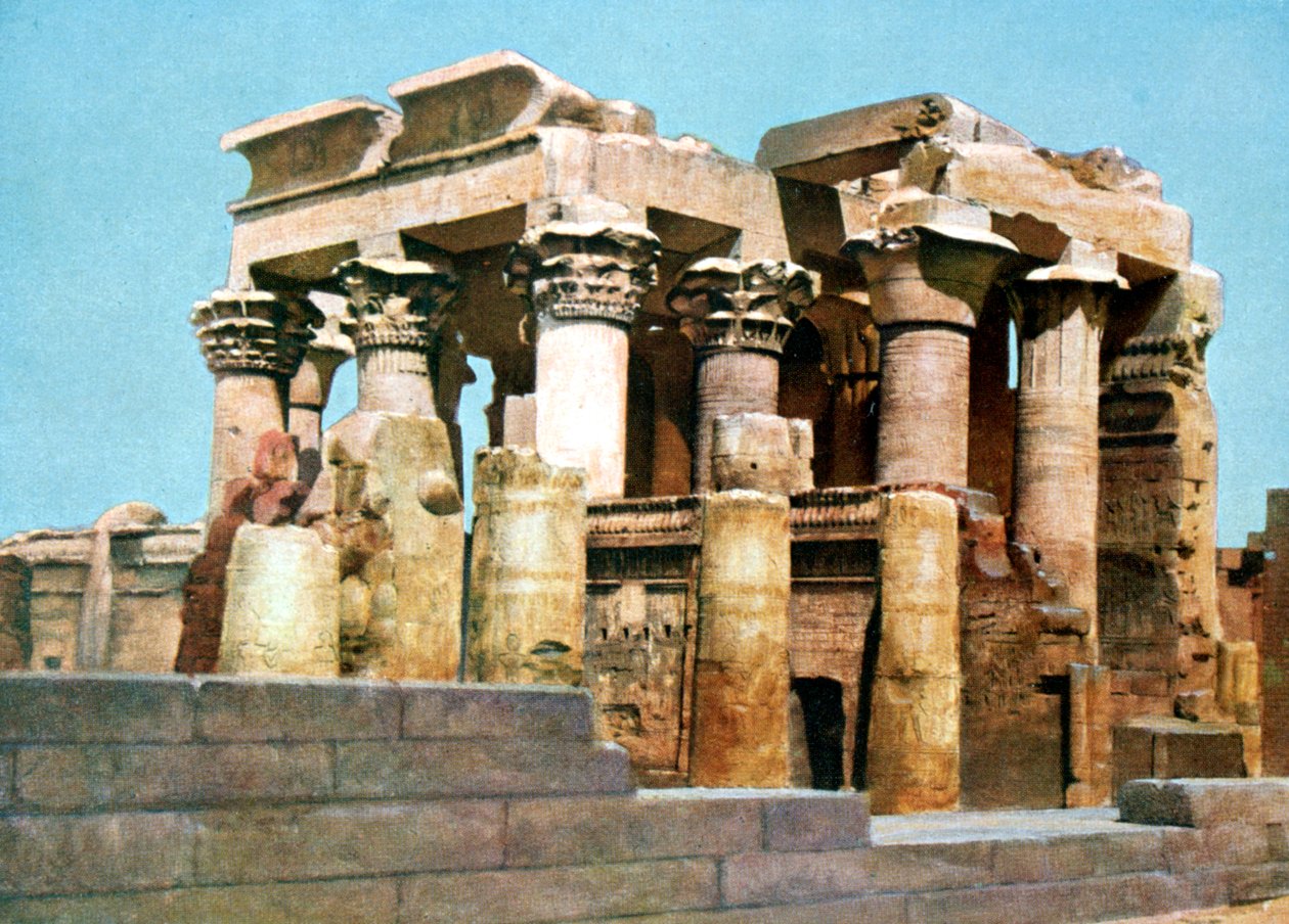Templo de Kom Ombo, Egipto, siglo XX de Unbekannt