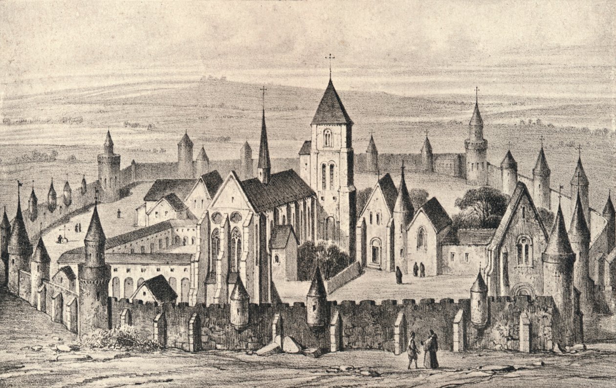 La Abadía de St Martin-des-Champs, 1915 de Unbekannt