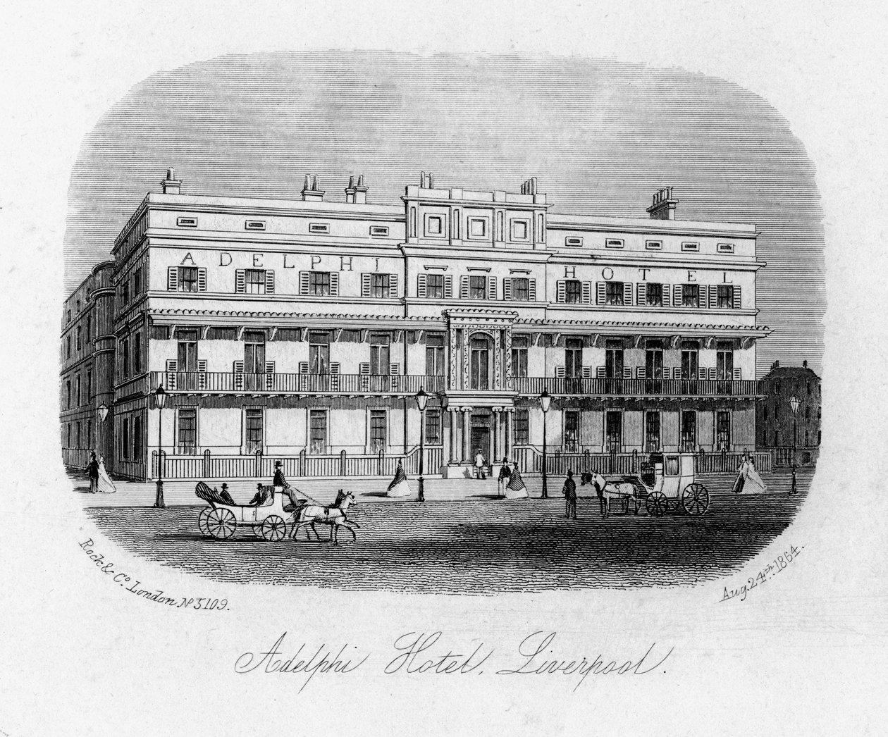 El Hotel Adelphi, Liverpool, Merseyside de Unbekannt