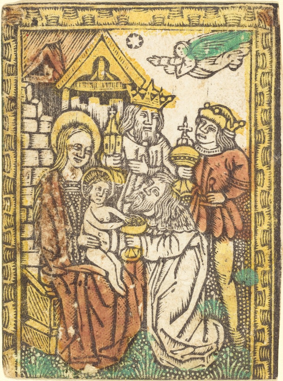 La adoración de los magos, c. 1470-1480 de Unbekannt