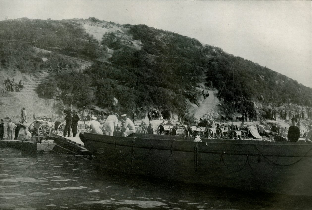 El Lugar de Desembarco Australiano en Gaba-Tepe, 1919 de Unbekannt
