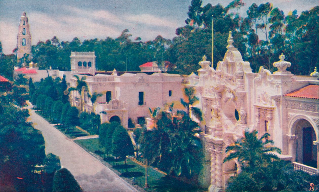 La avenida de los palacios, c. 1935 de Unbekannt