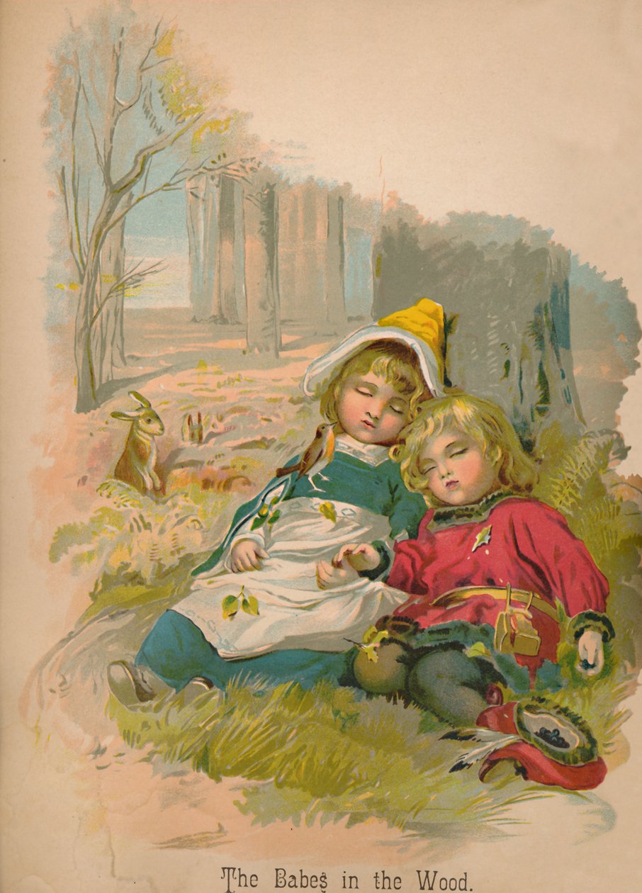 Los niños en el bosque de Unbekannt