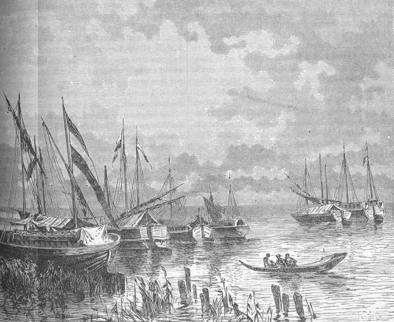 El Bahr-El-Gazelle, c.1881-85 de Unbekannt