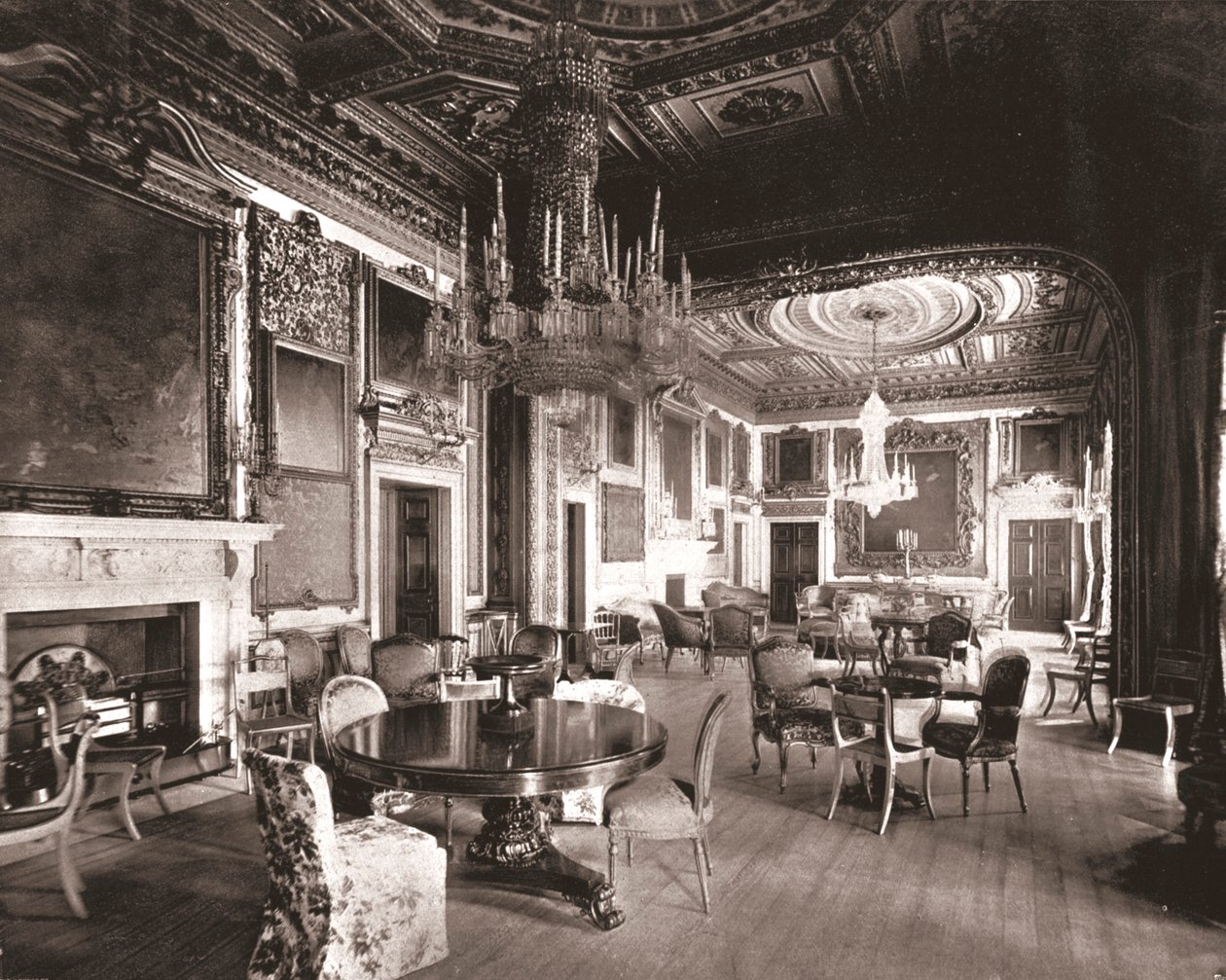 El salón de baile, Devonshire House, Londres de Unbekannt