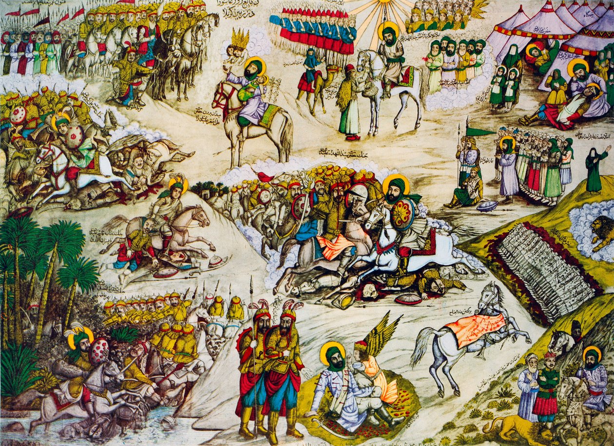 La Batalla de Karbala de Unbekannt
