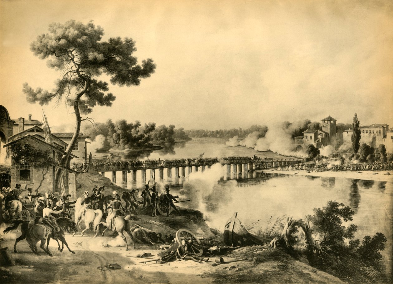 La batalla de Lodi, 10 de mayo de 1796, 1921 de Unbekannt