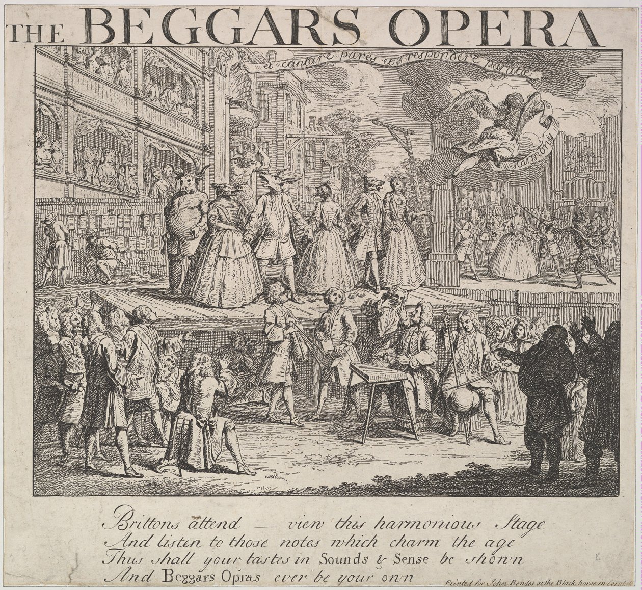 La Ópera de los Mendigos de Unbekannt
