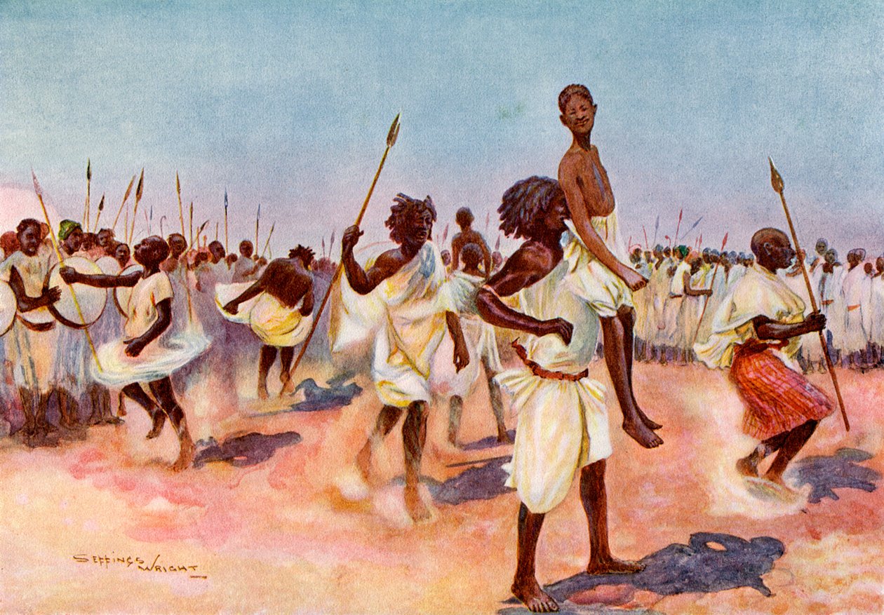 La danza Borana Bororansi, Somalilandia de Unbekannt