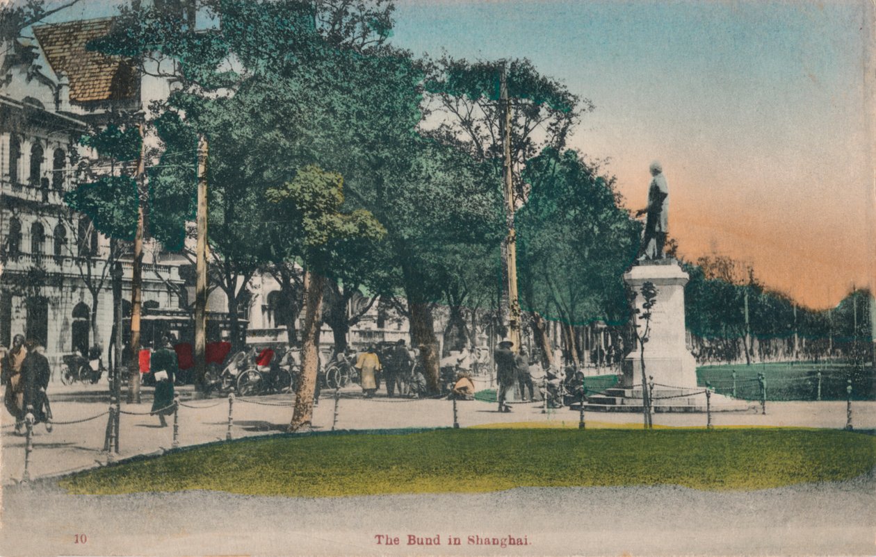 El Bund en Shanghái, c1910 de Unbekannt