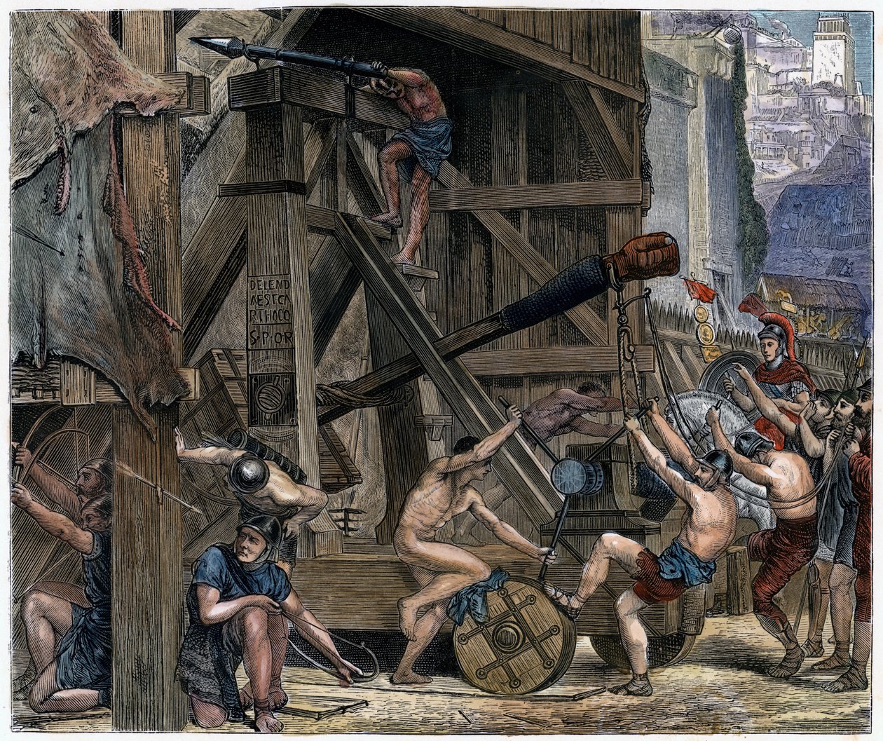 La Catapulta, c1868 de Unbekannt