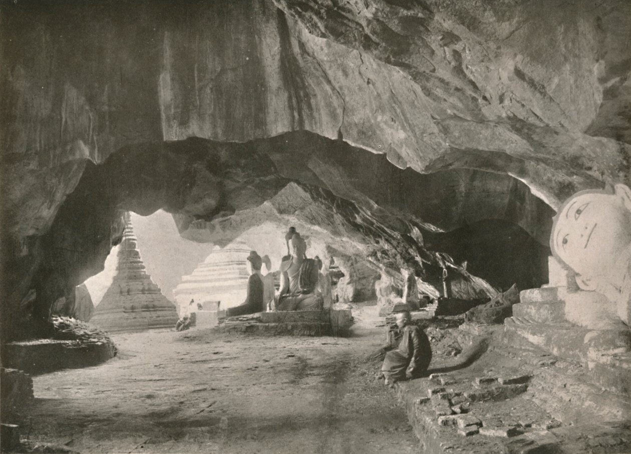 Las Cuevas de Moulmein, 1900 de Unbekannt