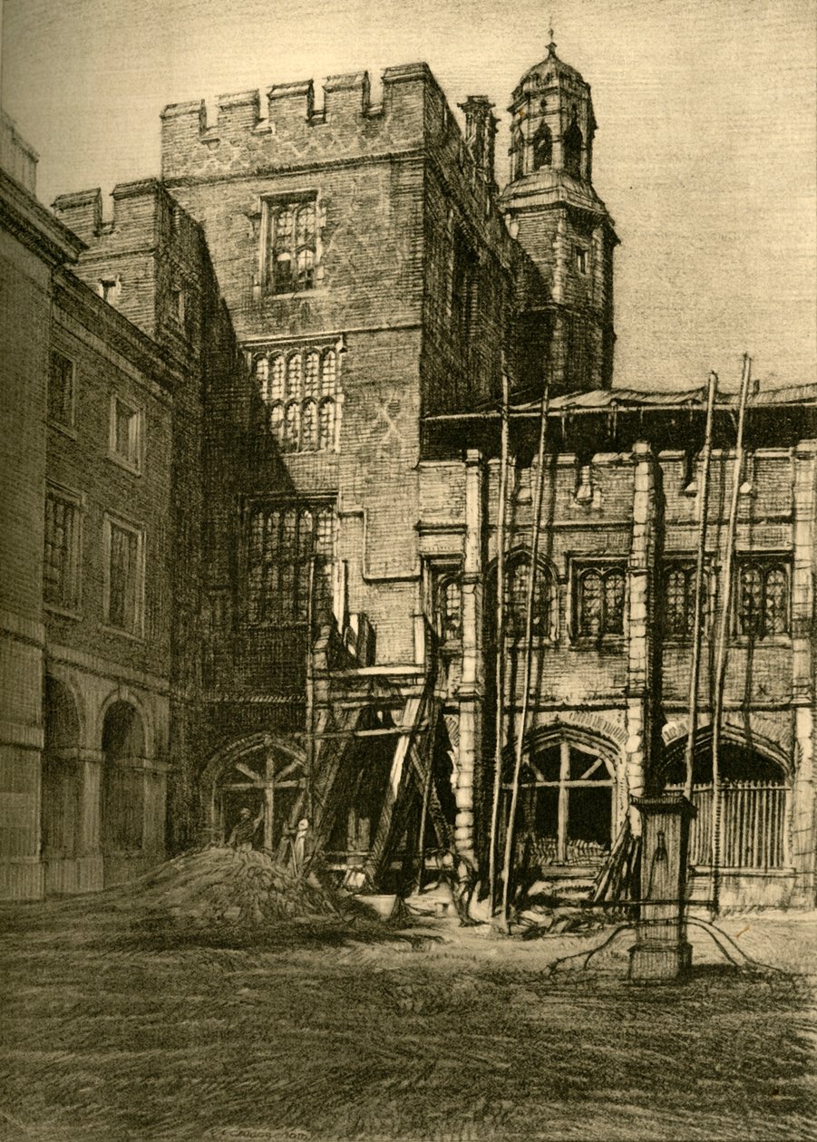 El claustro, 1910 de Unbekannt