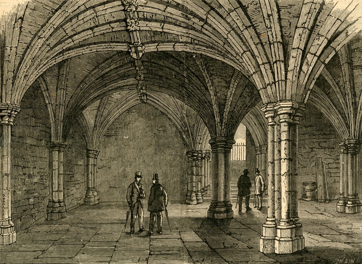 La cripta del Guildhall, 1897 de Unbekannt