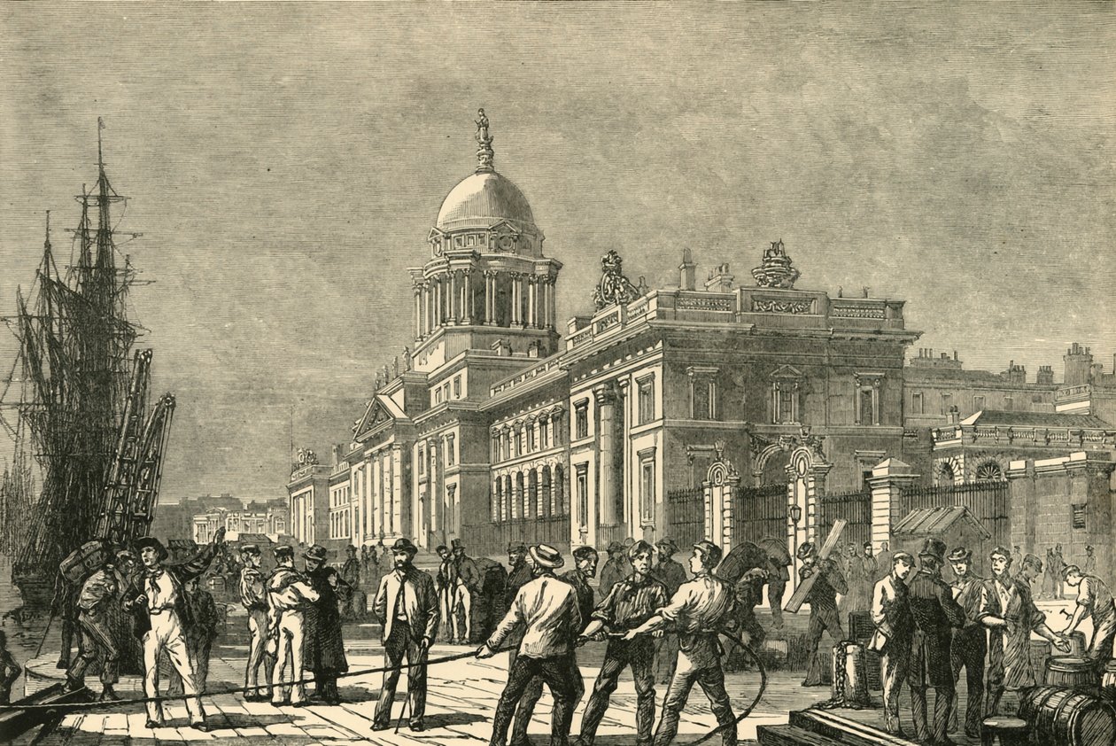 La Aduana, Dublín, 1898 de Unbekannt