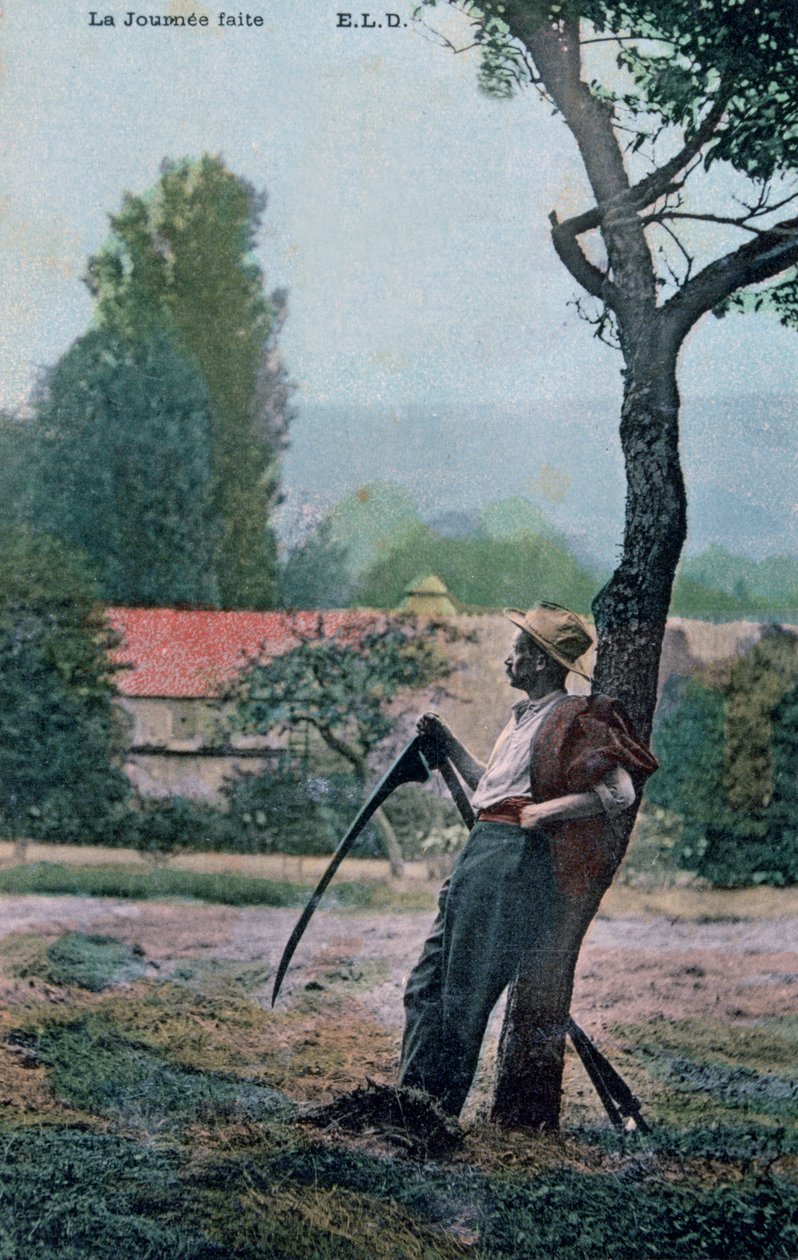 El final del día, c1900 de Unbekannt