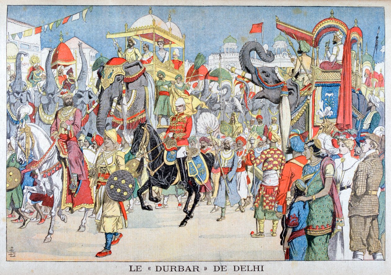El Durbar de Delhi, 1903 de Unbekannt