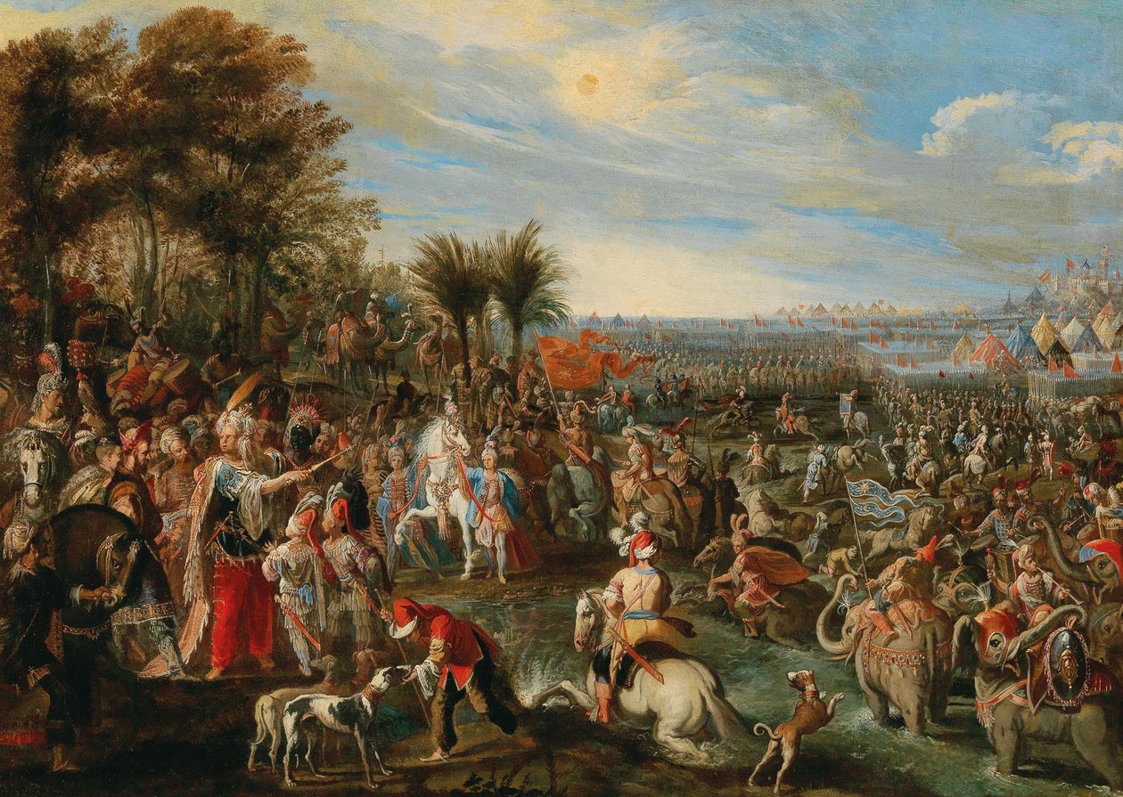 La partida de Aníbal, principios del siglo XVIII de Unbekannt