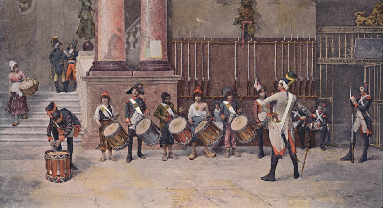 Los Tamborileros de la República, 1896 de Unbekannt