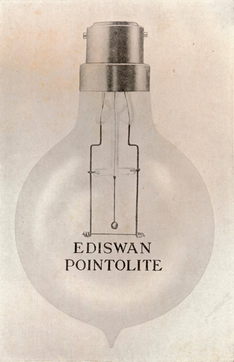 El Ediswan Pointolite, c. 1916 de Unbekannt