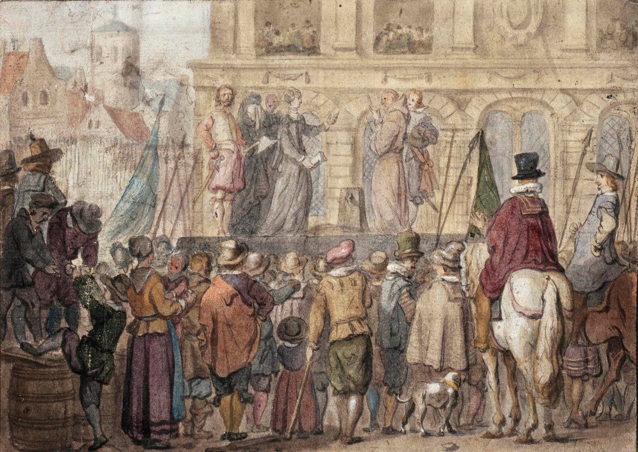 La ejecución de Lady Jane Grey de Unbekannt
