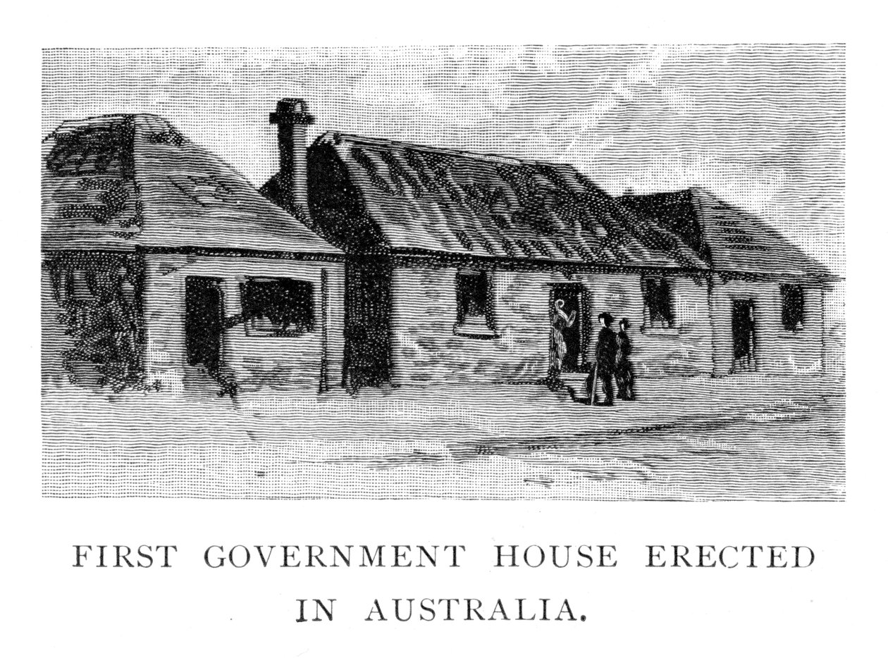 La Primera Casa de Gobierno, Sídney, Australia, 1886 de Unbekannt