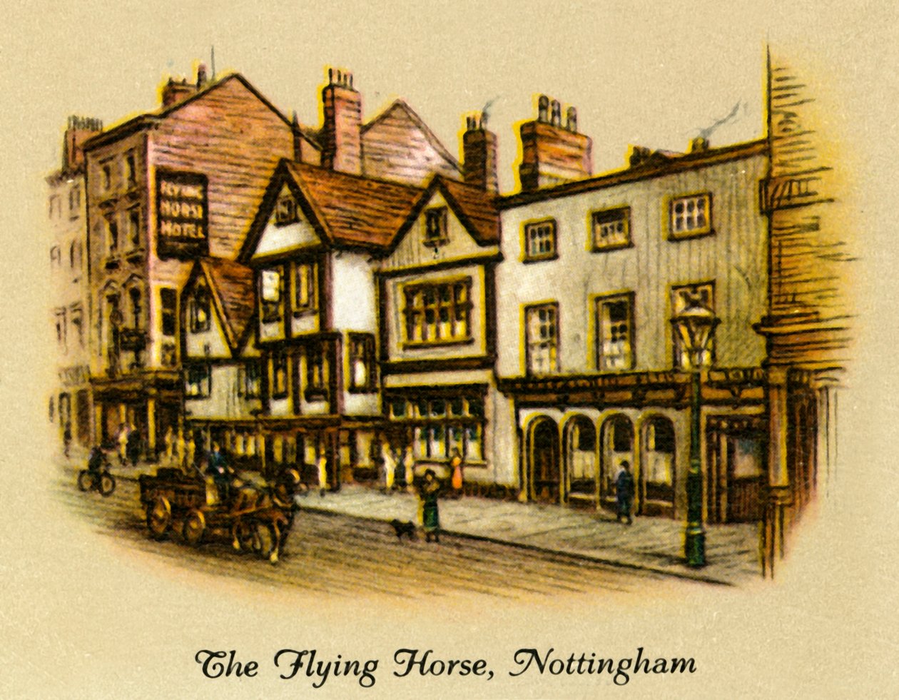 El Caballo Volador, Nottingham, 1936 de Unbekannt