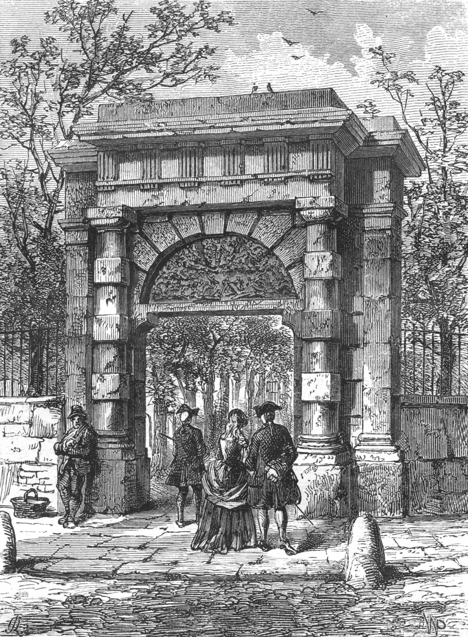 La Puerta de St Giless, 1897 de Unbekannt