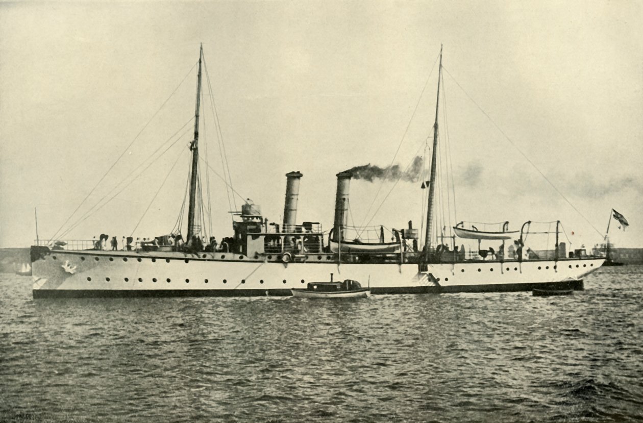 El cañonero alemán Panther, 1919 de Unbekannt