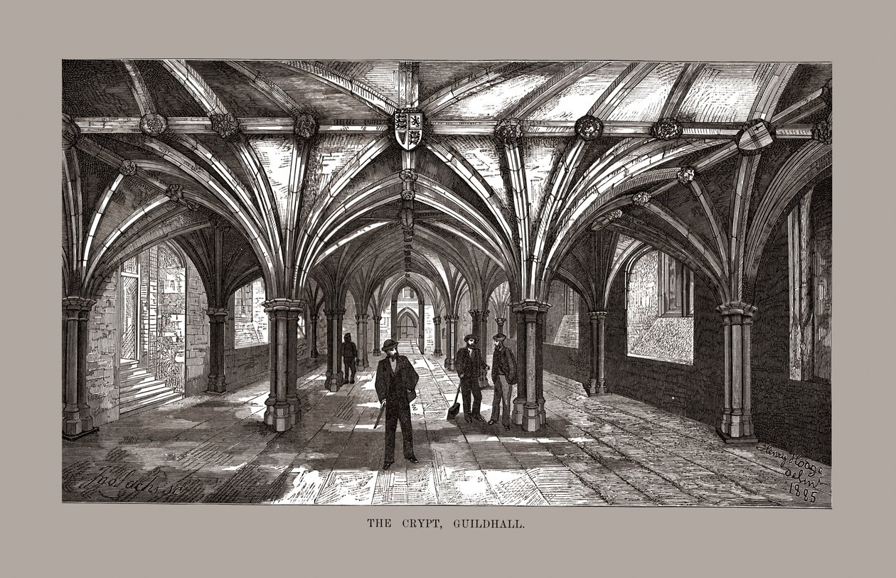 La cripta del Guild-Hall de Unbekannt