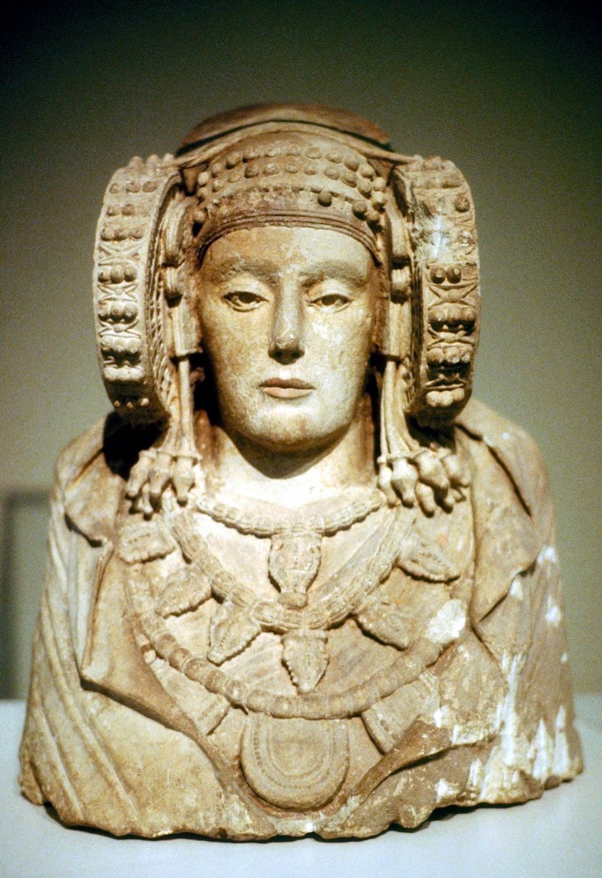 La Dama de Elche, siglo V a.C. de Unbekannt
