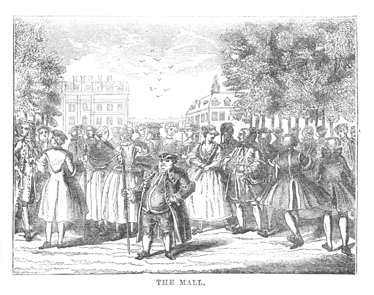 El Mall, c1870 de Unbekannt