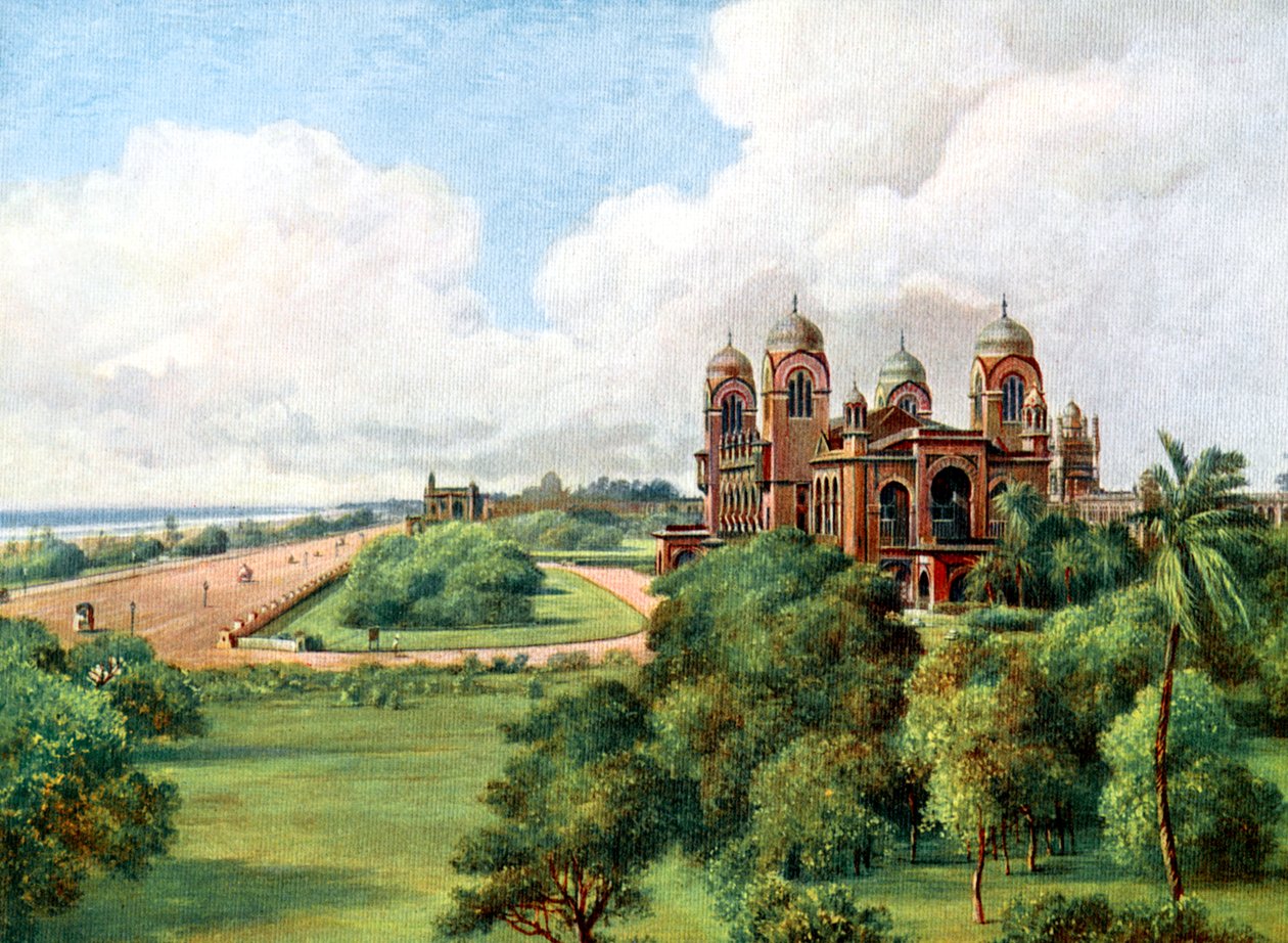 La Marina, Madrás, India, principios del siglo XX de Unbekannt