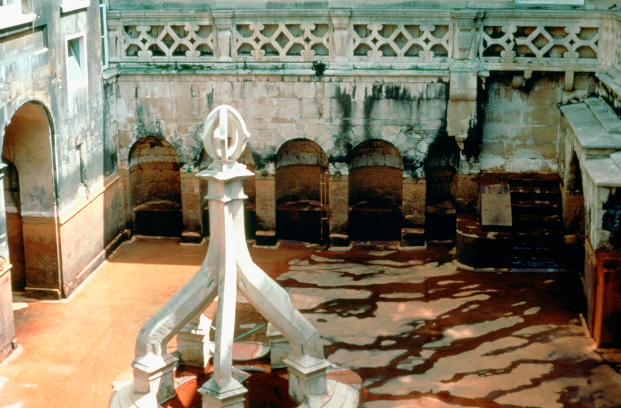 La Palestra, Termas Romanas, Bath, 50 d.C. de Unbekannt
