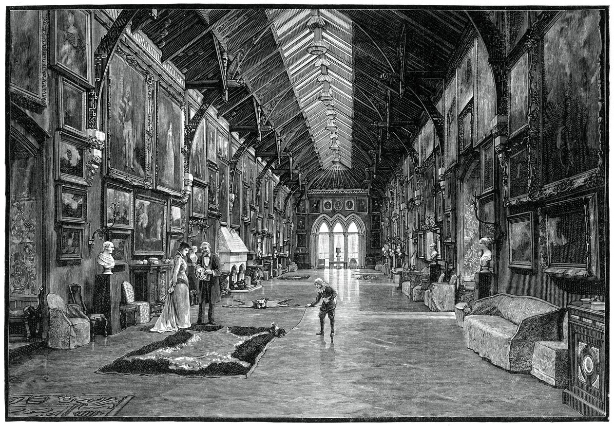 La Galería de Imágenes, Castillo de Kilkenny, siglo XIX de Unbekannt