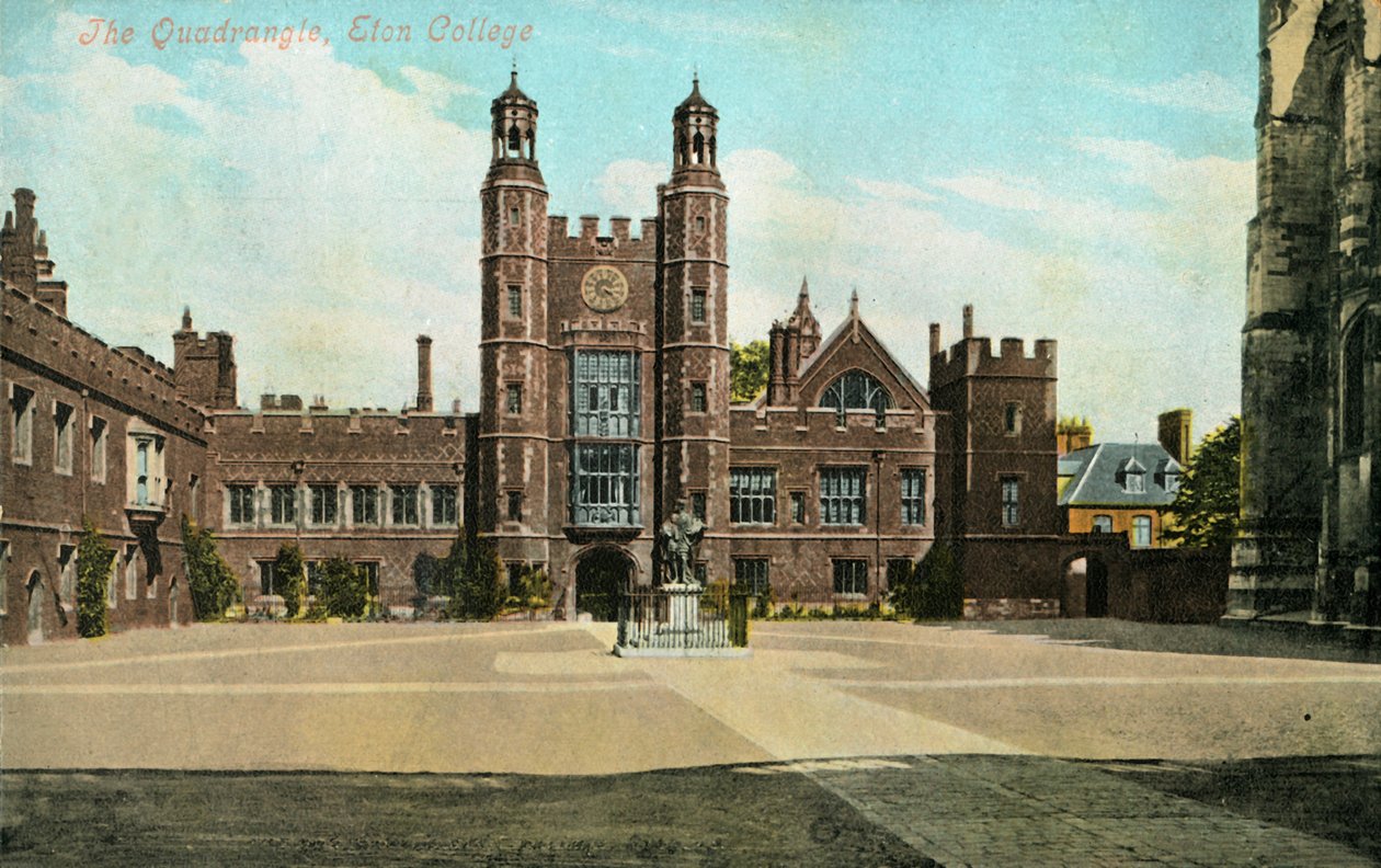 El Cuadrángulo, Eton College, 1905 de Unbekannt