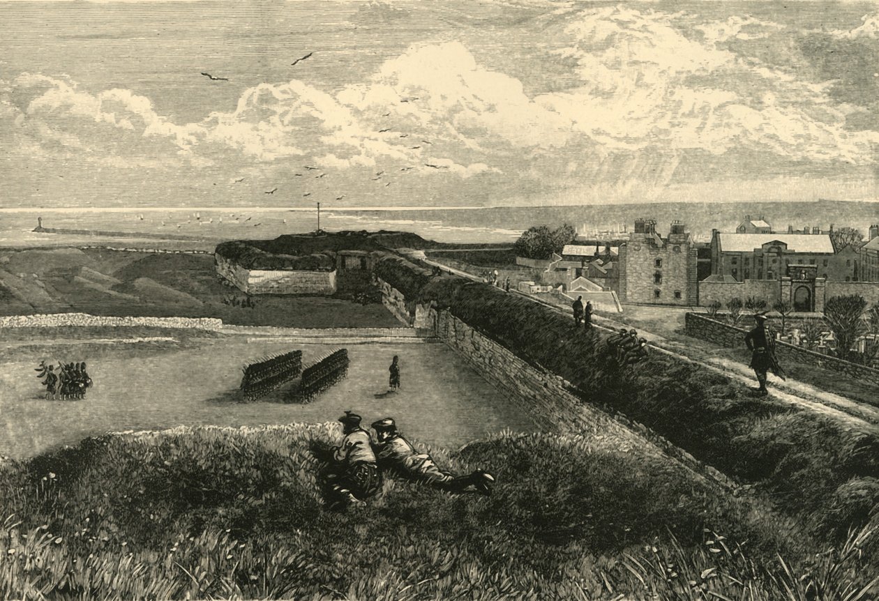 Las murallas, Berwick-On-Tweed, 1898 de Unbekannt