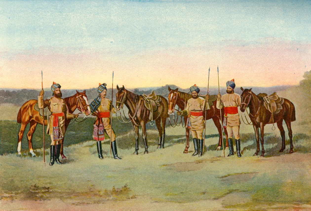 El Segundo Lanceros de Bengala, 1901 de Unbekannt