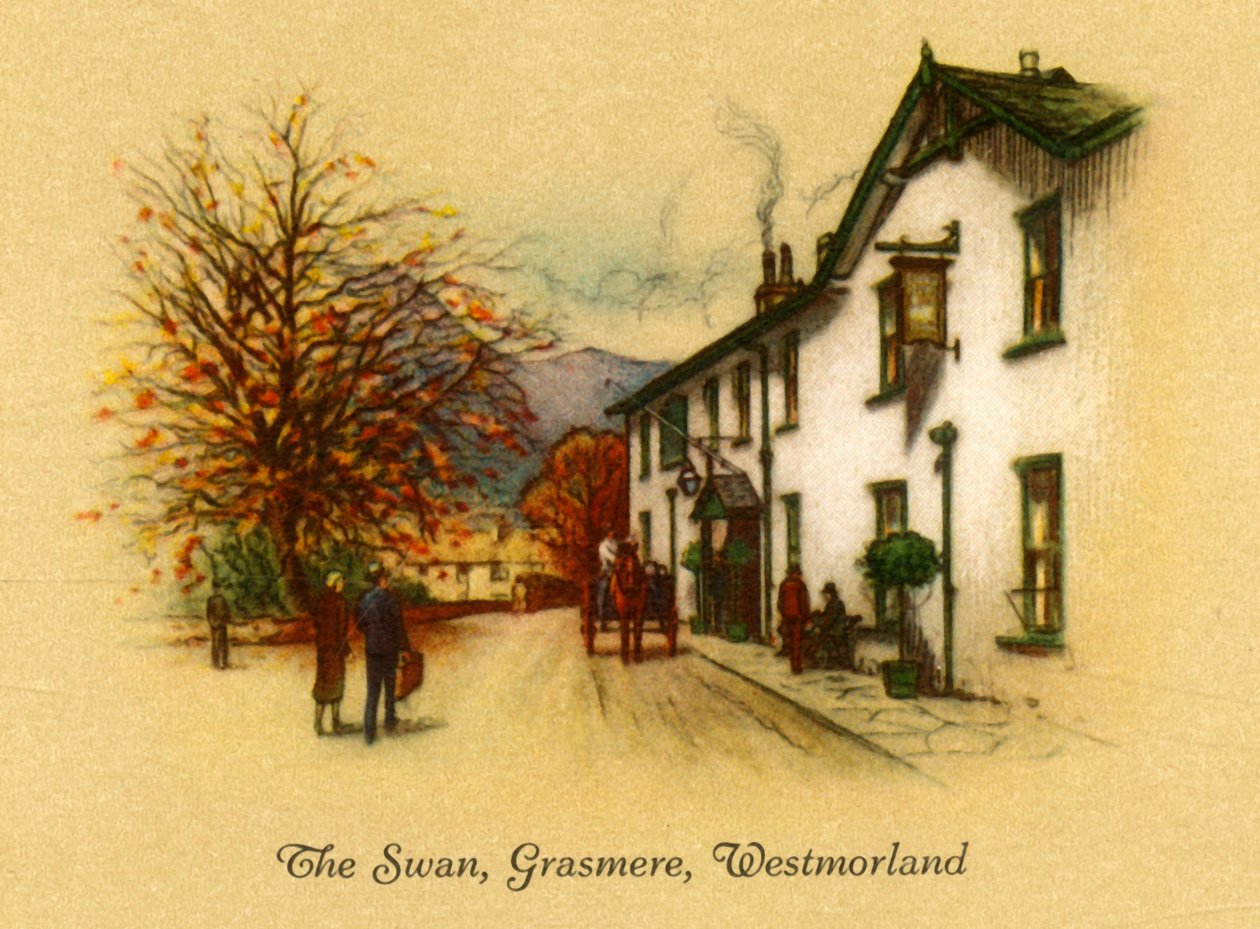 El Cisne, Grasmere, Westmorland, 1939 de Unbekannt