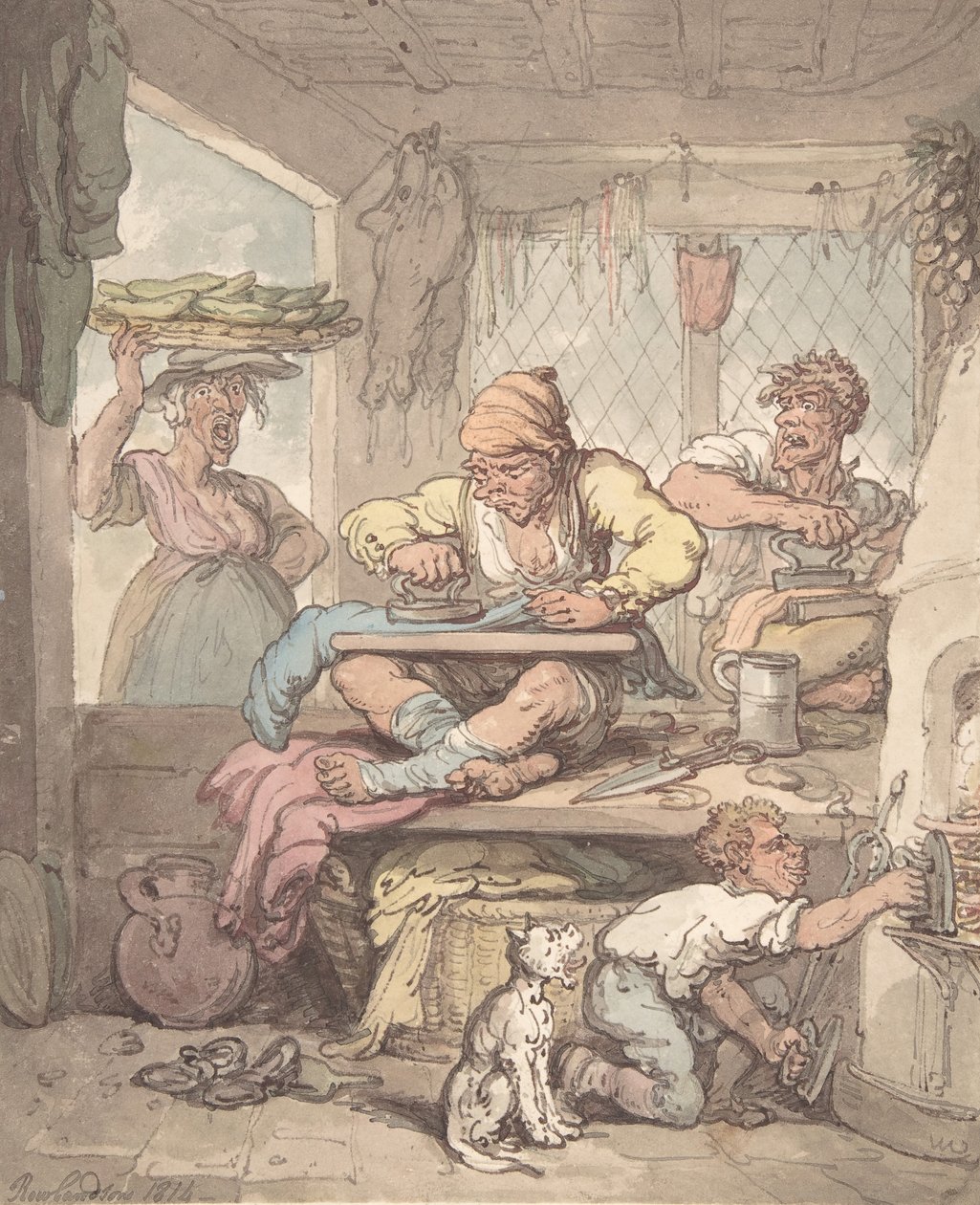 El sastre, 1814 de Unbekannt