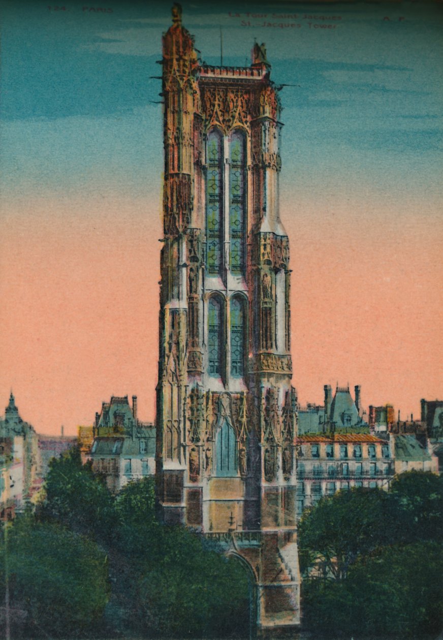 La Torre Saint-Jacques, París de Unbekannt