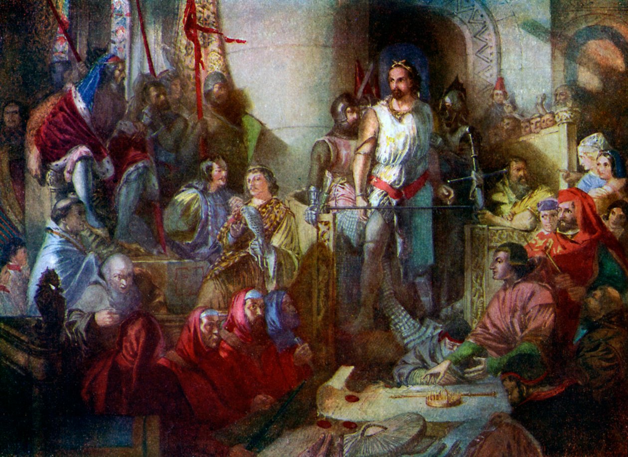 El juicio de Sir William Wallace de Unbekannt