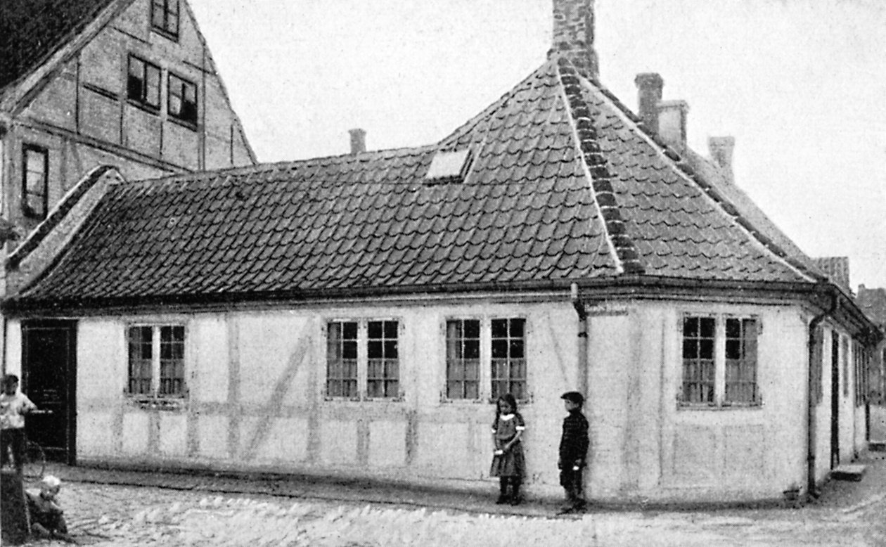 El lugar de nacimiento de Hans Andersen, Odense, Dinamarca, c1920 de Unbekannt